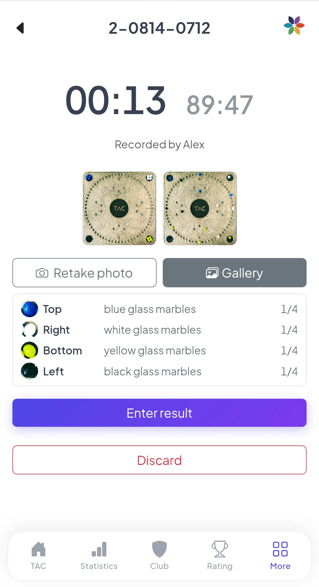 The AI reads the board